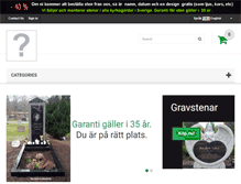 Tablet Screenshot of gravstenarstockholm.com